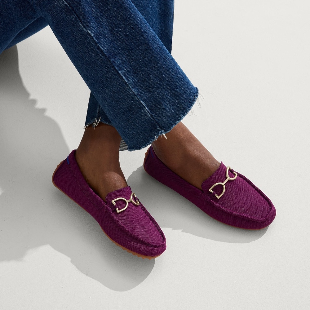 Rothy's The Double Bit Driver - Purple Sapphire Size 7.5 - Picture 3 of 3